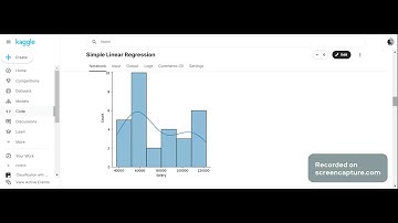 Code review: Use simple linear regression to make predictions on salaries