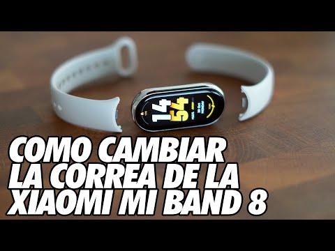 Como Cambiar la Correa de una Xiaomi Mi Band 8 