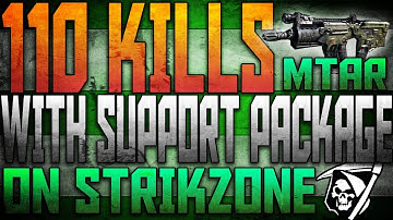 COD: Ghosts - 110 KILLS w/ SUPPORT PACKAGE *SOLO* + "2:44 KEM STRIKE"