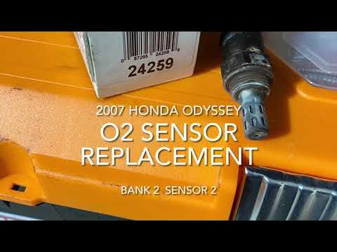 2005-2010 Honda Odyssey O2 Sensor replacement | B2S2 - P0157 - YouTube
