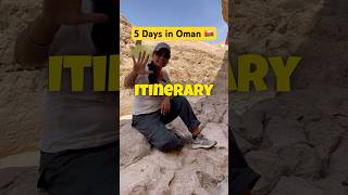 5 Days In Oman Our Oman Itinerary