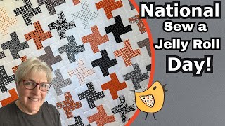 This Is The Perfect Jelly Roll Pattern ~ International Sew A Jelly Roll Day