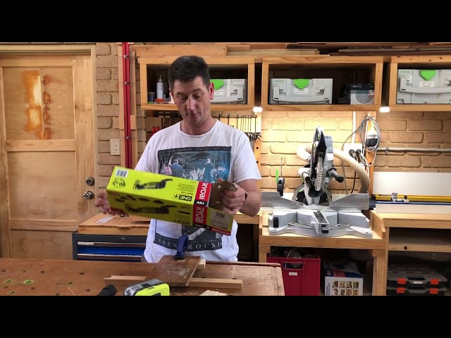 Ryobi Multitool unboxing and test 