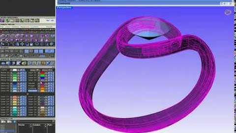 gemvision matrix 3d  simple ring and render