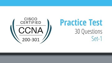 Cisco CCNA 200-301 Practice Questions and Answers | 200-301 | CCNA Test Preparation 2022 | Set-1
