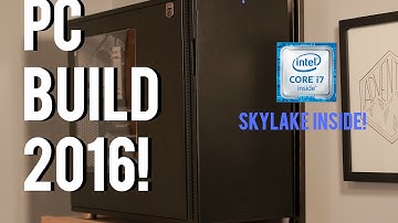 2016 Video Editing PC Build!  Skylake Inside! | InfoCannon