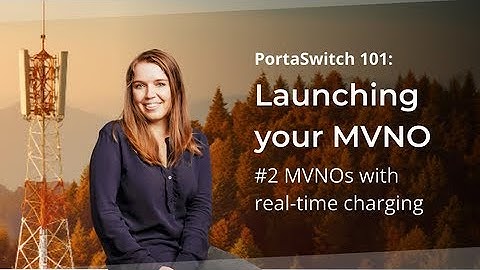 MVNO BSS and Real-Time Charging | Launching Your MVNO pt.2 | PortaSwitch 101 Course