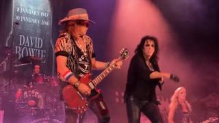 Alice Cooper, Ryan Roxie "Suffragette City" David Bowie Tribute, Albany NY chords