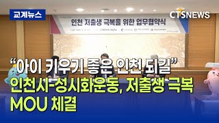성시화운동본부·인천시 저출생 극복 업무협약 (이필립)ㅣCTS뉴스