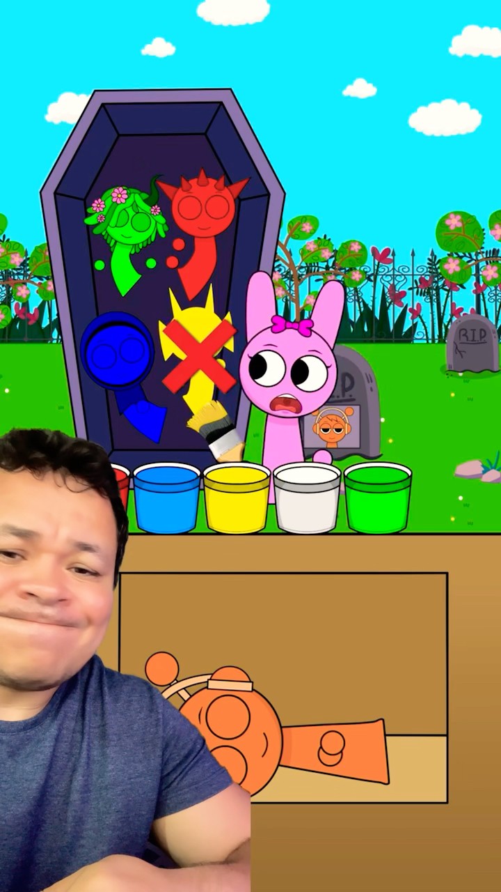 ELA CONSEGUIU ACERTAR TODAS AS CORES? #mayumigames #sprunki #shortsvideo #youtubeshorts