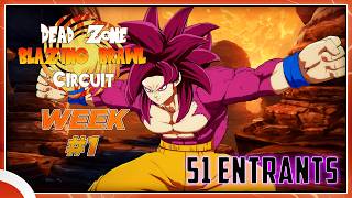 Dead Zone Circuit Blazing Brawl Season 2 Week 1 FULL TOURNEY (DBFZ 1.50)