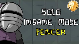 Castle Crashers - Solo Insane Mode as Fencer (No Potions) (No Deaths)