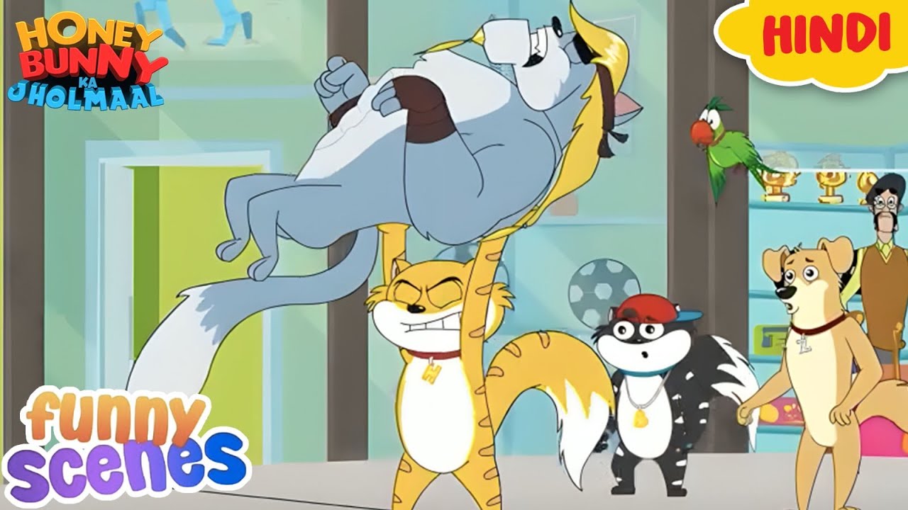 Honey Bunny Best Scenes | Cartoon For Kids | Compilation - 184 | बच्चो की कहानियां | YO Kids
