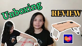 Unboxing&QuickReview(foldable table) LAZADA | Aro Rosal