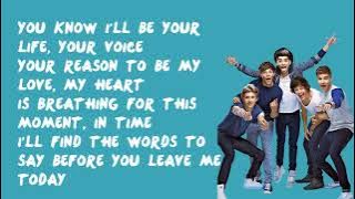 Moments - One Direction (Lyrics)