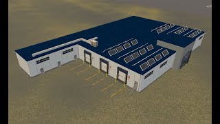 Warehouse design timelapse (UNITY 3D)