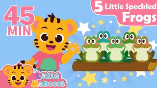 Five Little Speckled Frogs + Dancing Like An Animal + more Little Mascots Nursery Rhymes & Kid Songs