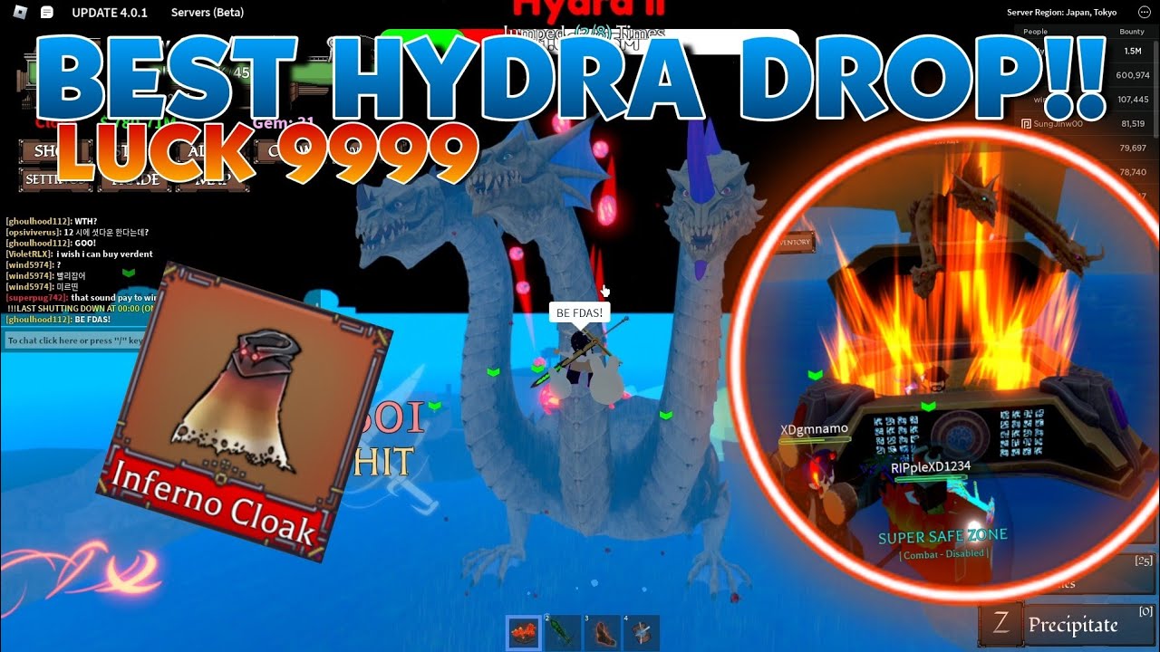 Guide to the NEW hydra boss in King Legacy #roblox #fyp #foryou #fypシ