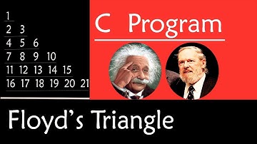 C Program to Print Floyd
