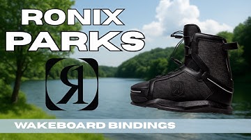 2025 Ronix Parks Wakeboard Bindings | BoardCo Gear Review