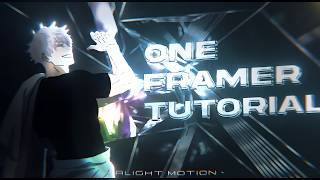 How to make AE Level ONE FRAMERS On Alight Motion