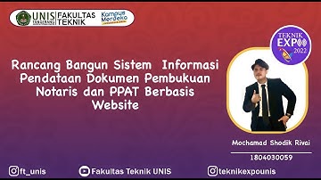 Rancang Bangun Sistem Informasi Pendataan Dokumen Pembukuan Notaris dan PPAT Berbasis Website