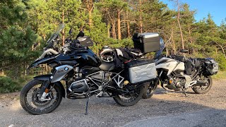 Mit Motorrad und Zelt rund um die Ostsee, Teil 2