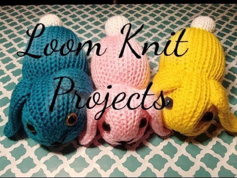 pic Loom Knitting Projects Youtube loom knit podcast finished projects llama mama kayla