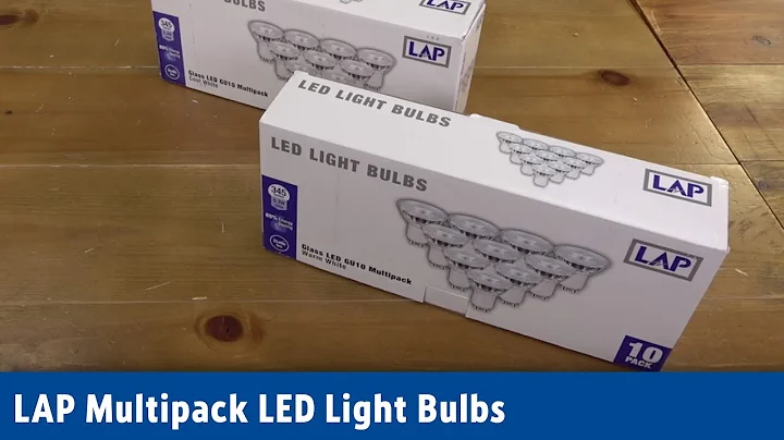 LAP Multipack LED Lightbulbs | Screwfix