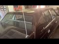 1983 Lincoln Continental roof insulation factory installed