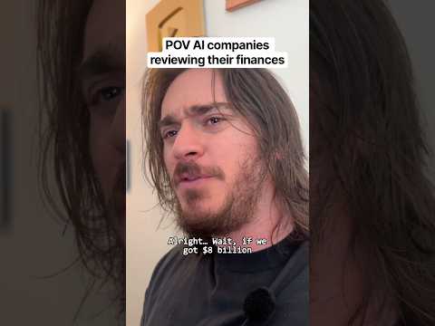 AI companies reviewing their finances… #shorts #comedy #funny
