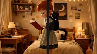 Soft Night Study Beats | Cozy Room Ambience 🌙 screenshot 5