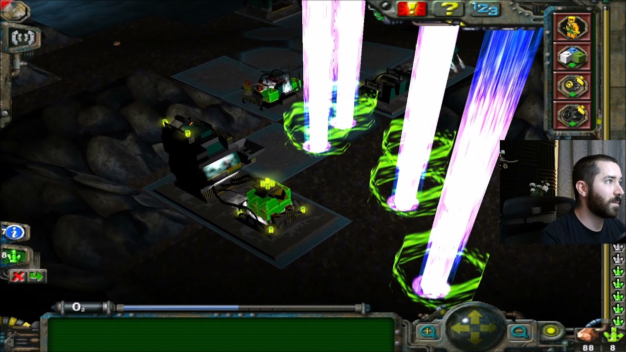 LEGO Rock Raiders (1999) PC, Lets Play #8 - Water lot of fun; Water works