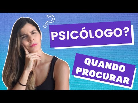 Vídeo: Ir Ou Não Ao Psicólogo?