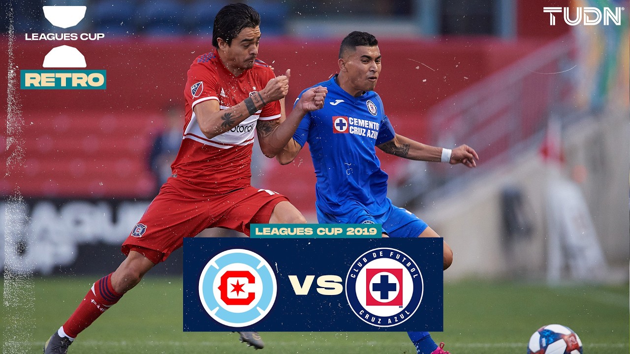 RETRO: Así fue el debut de Cruz Azul en las Leagues Cup... ¡CON GOLAZO INCLUÍDO ANTE CHICAGO! | TUDN