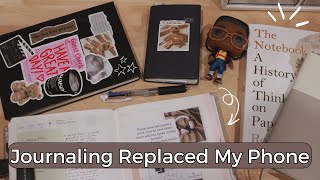 Journaling Instead of Doom Scrolling | Journaling Replaced my Phone