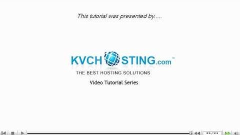 introduction to using Fantastico  in CPANEL - CPANEL Video Tutorials & Fantastico Video Tutorials