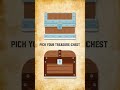 Pick your D&amp;D treasure chest #dungeonsanddragons #dnd #dnd5e #ttrpg #gaming #pickone #choosewisely