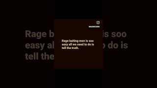 rage baiting men is embarrassingly easy 🤍#feminist #ragebaitingmen #realtalk #girlmath #redpill