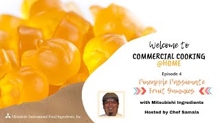 Ep. 4 - How to Make the BEST Pineapple Passion Fruit Gummies | Chef Samala | mifiusa.com screenshot 2