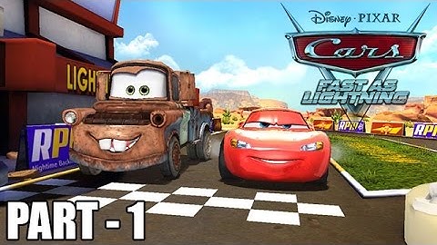 Cars: Fast as Lightning Android/iOS Gameplay Walkthrough Part 1 - Lightning McQueen vs Mater