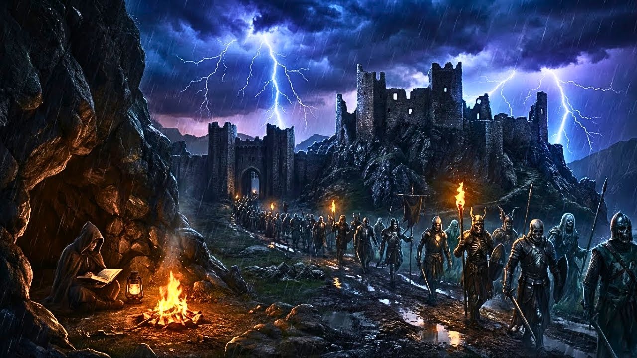 Cursed Swamp Ambience | Gothic Spirits for Deep Sleep