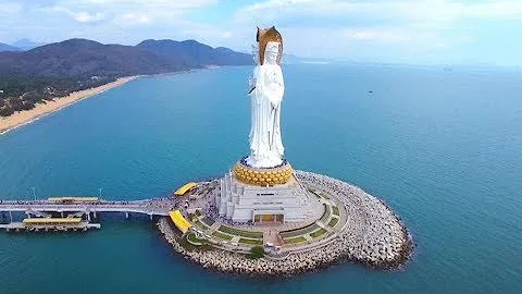 E23 中国海上观音，8亿元建造镇守南海，比自由女神高15米 - 天天要闻