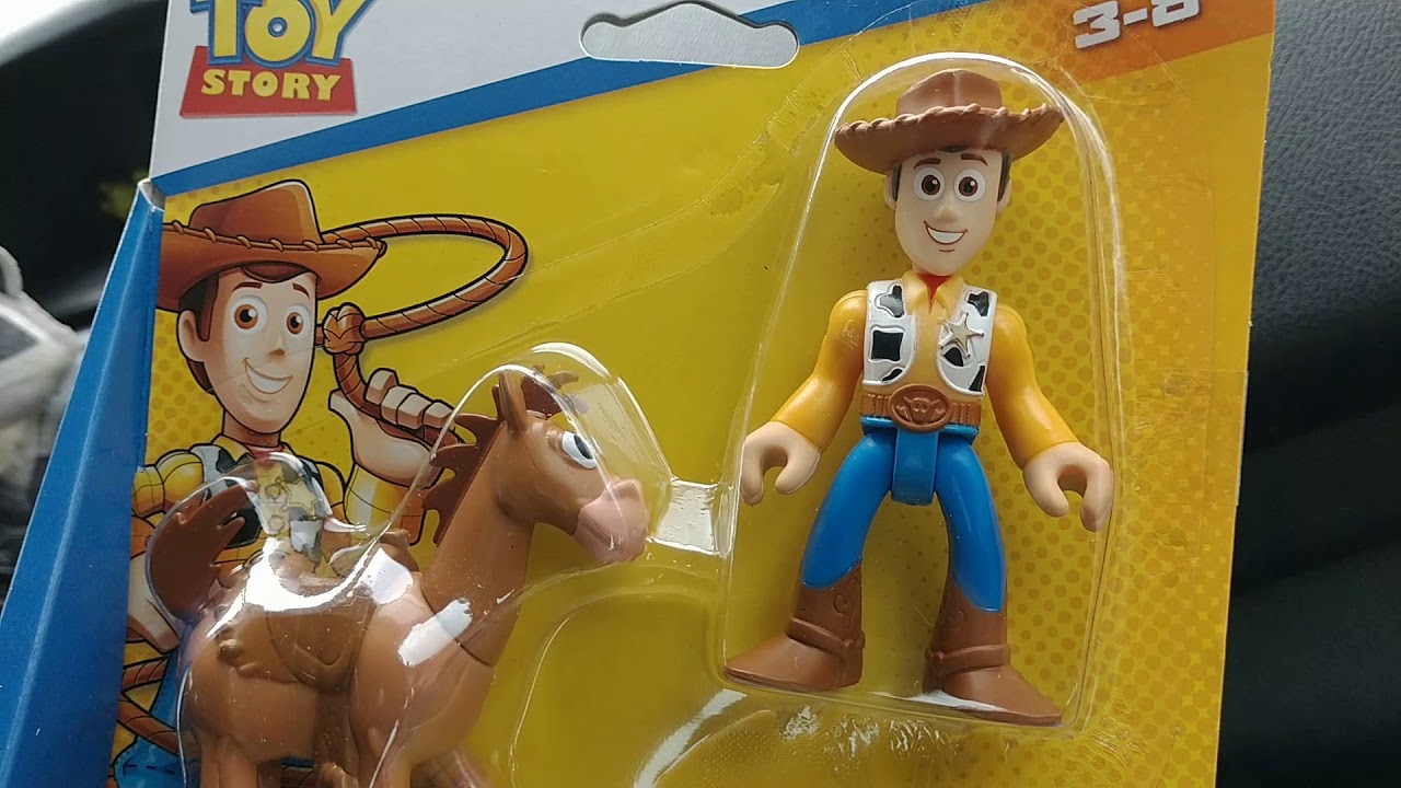 imaginext woody and bullseye