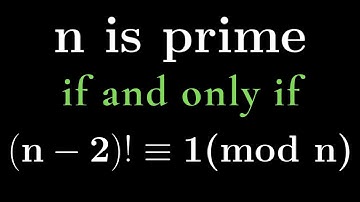 Number Theory | Wilson