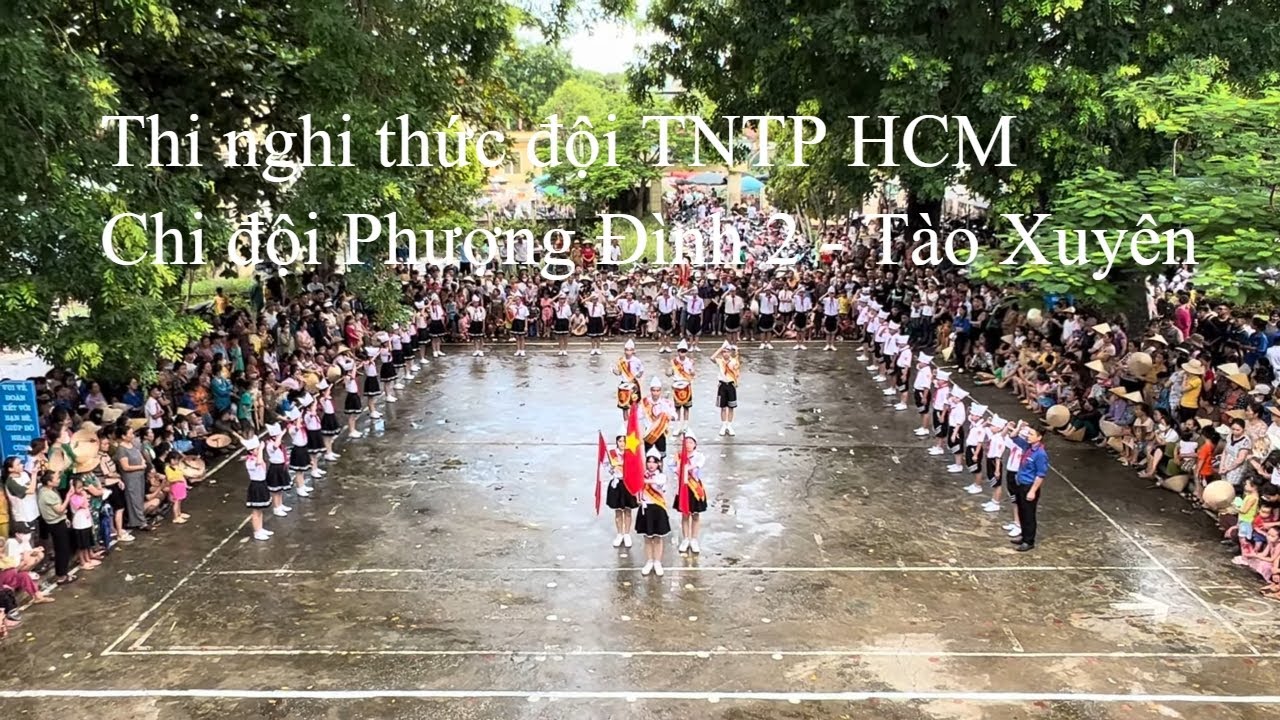 Thi nghi thức đội 2023 - Trại Hè 2023 - Tào Xuyên - TP Thanh Hoá