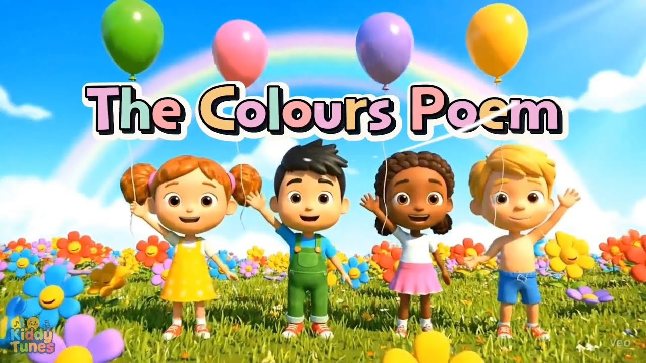 Colors Song for Kids | Fun Nursery Rhyme to Learn Colors 🎶 - YouTube