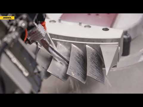Blisk Polishing - video from Flexmill