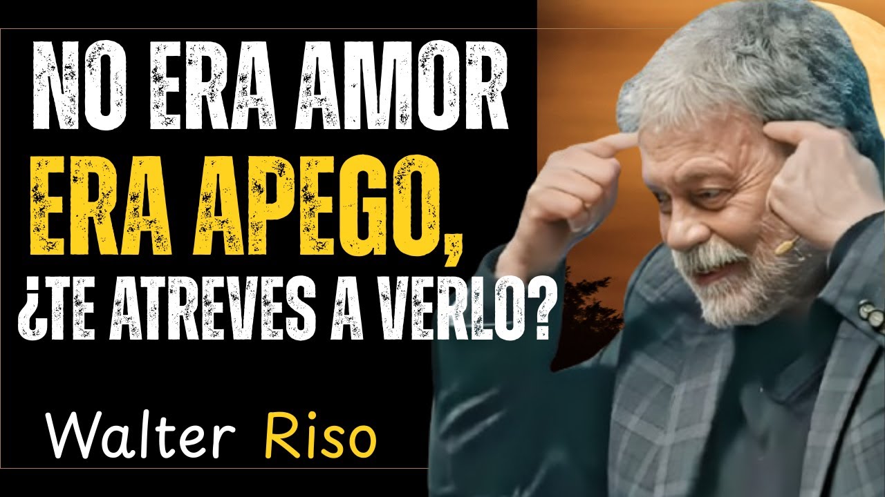 ¿Cómo desapegarte de alguien sin perder tu paz interior? |  WALTER RISO