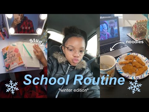 VLOGMAS WEEK #4 | Winter School Routine | its.ashani